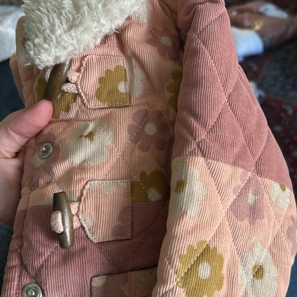 Wild Wawa Quilted jacket 12-18 months Rylee + Cru and Quincy Mae style - Picture 5 of 5